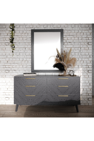 Gray Ash 6-Drawer Dresser | OROA Modern Diana | Oroa.com