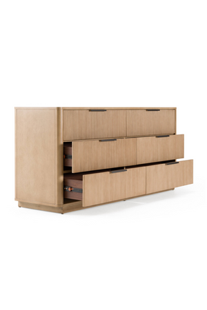 Natural Oak 6-Drawer Dresser | OROA Modern Santa Monica | Oroa.com