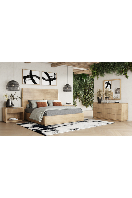 Natural Oak 6-Drawer Dresser | OROA Modern Santa Monica | Oroa.com