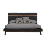 Gray Fabric Bed | OROA Modern Dali