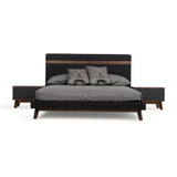Gray Fabric Bed | OROA Modern Dali