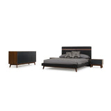 Gray Fabric Bed | OROA Modern Dali