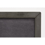 Modern European furniture - Gray Linen Bed - www.oroa.com
