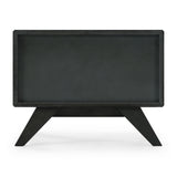 Gray Wash 2-Drawer Nightstand | OROA Modern Soria