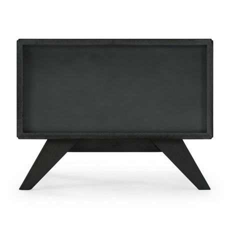 Gray Wash 2-Drawer Nightstand | OROA Modern Soria