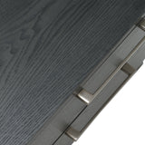 Gray Wash 2-Drawer Nightstand | OROA Modern Soria