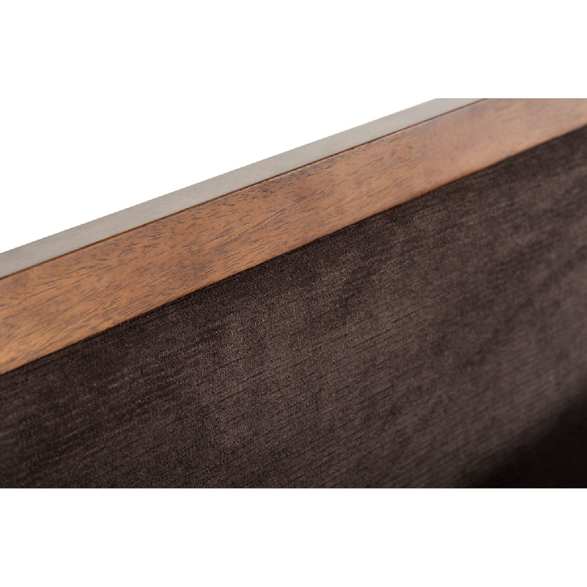 Brown Fabric Bed | OROA Modern Marshall