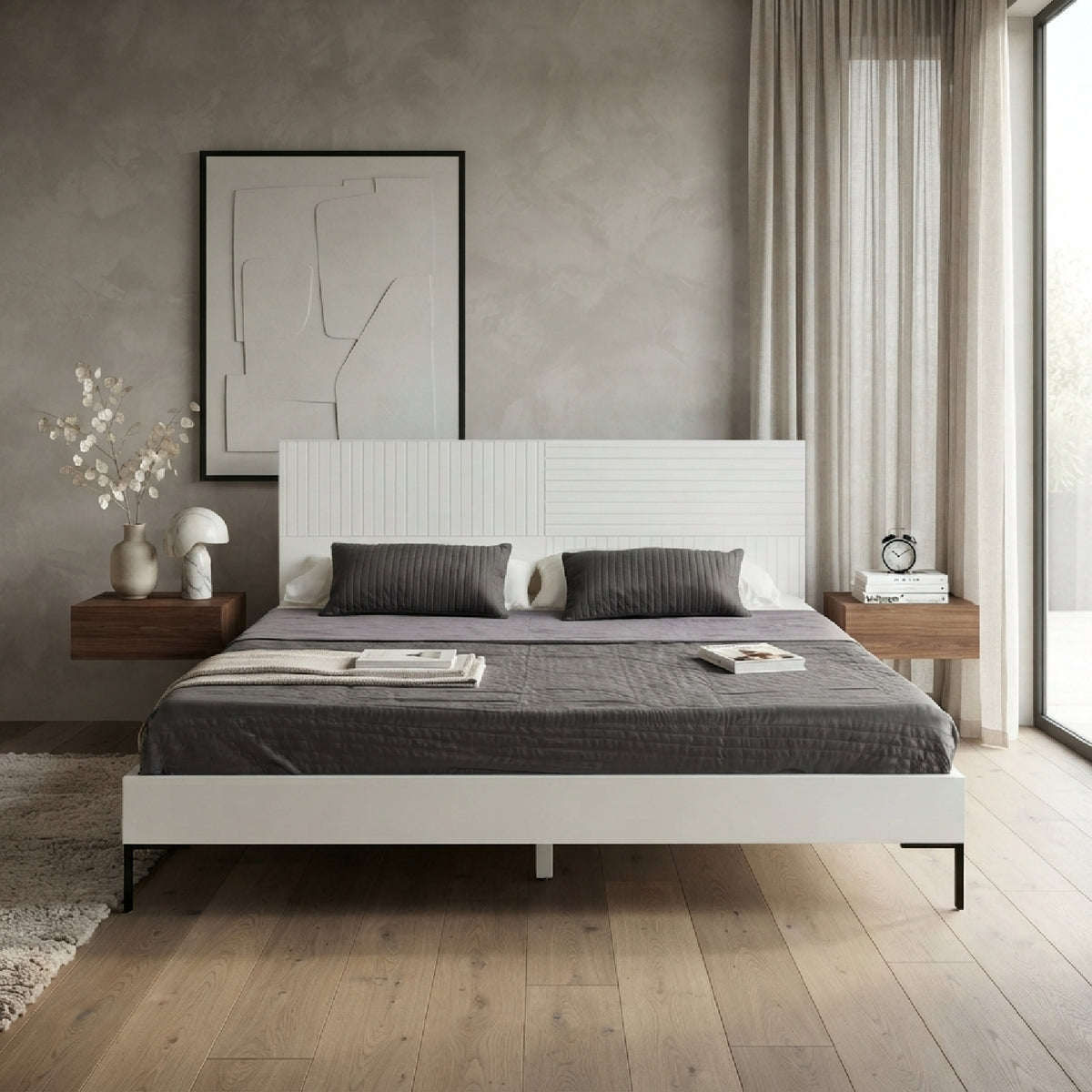 White Bed | OROA Modern Valencia