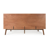 Walnut Mid-Century Bed | OROA Modern Carmen