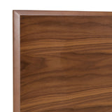 Walnut Mid-Century Bed | OROA Modern Carmen
