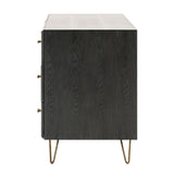 Gray Ash 6-Drawer Dresser | OROA Modern Bryan