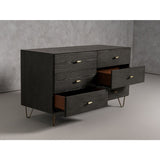 Gray Ash 6-Drawer Dresser | OROA Modern Bryan