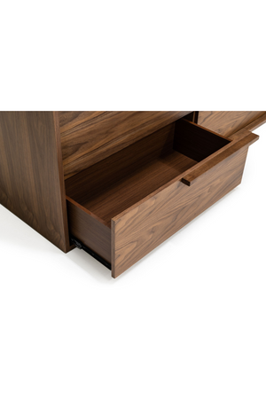 6-Drawer Walnut Veneer Dresser | OROA Modern Amberlie | Oroa.com