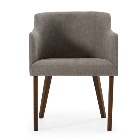 Gray Upholstered Dining Chairs (2) - OROA Modern Jordan - view 3