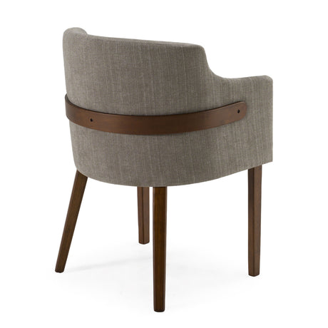 Gray Upholstered Dining Chairs (2) - OROA Modern Jordan - view 5