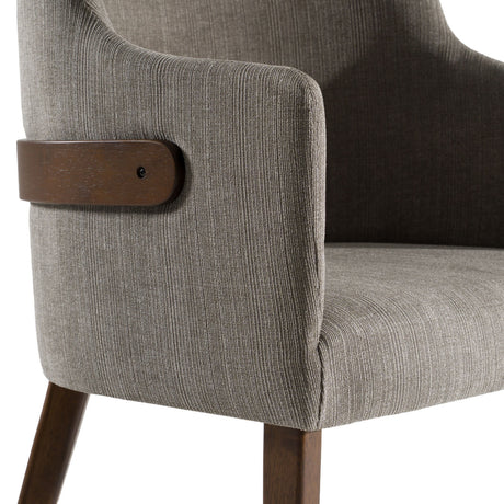 Gray Upholstered Dining Chairs (2) - OROA Modern Jordan - view 7