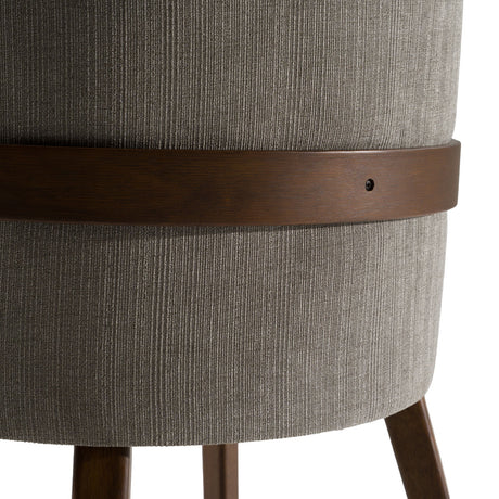 Gray Upholstered Dining Chairs (2) - OROA Modern Jordan - view 8