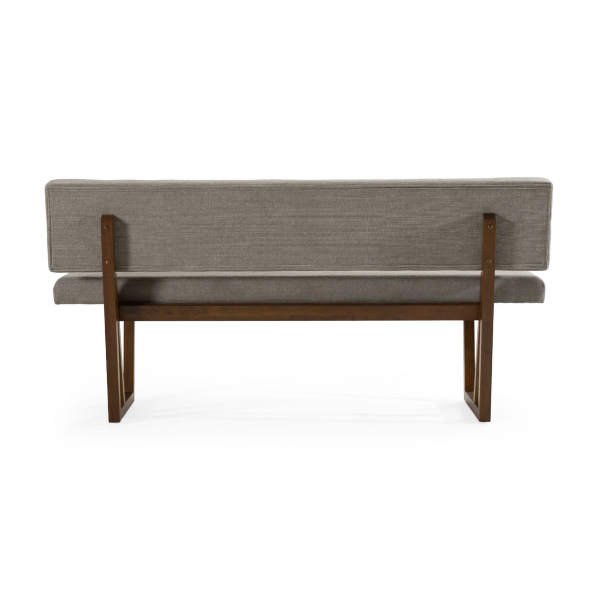 Gray Tufted Dining Bench | OROA Modern Jordan