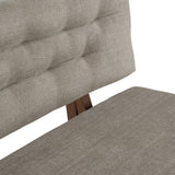 Gray Tufted Dining Bench | OROA Modern Jordan