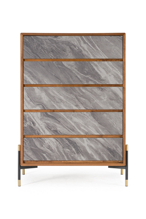 Volcanic Slate 5-Drawer Chest | OROA Modern Metcalf | Oroa.com
