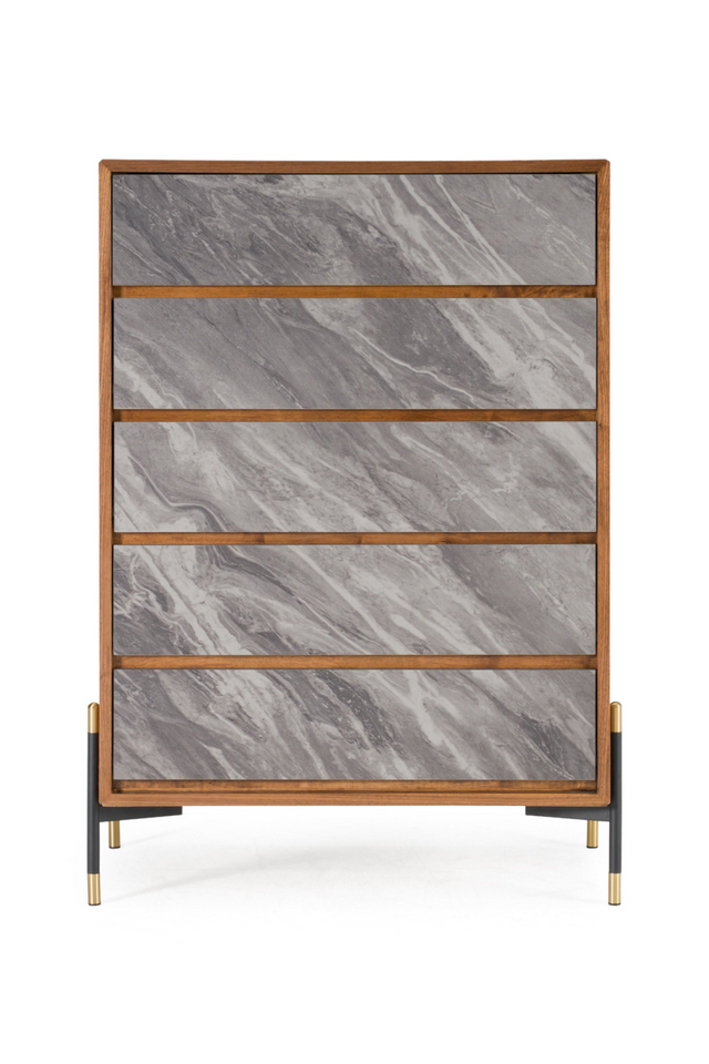 Volcanic Slate 5-Drawer Chest | OROA Modern Metcalf | Oroa.com