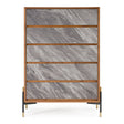 Volcanic Slate 5-Drawer Chest | OROA Modern Metcalf | Oroa.com
