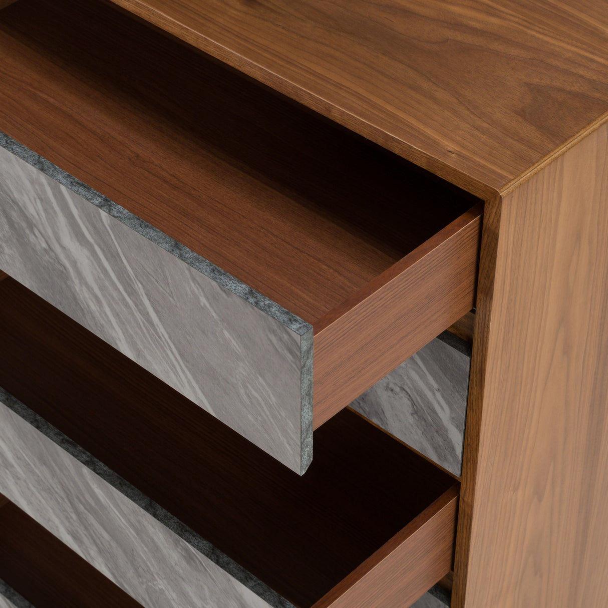   Volcanic Slate 5-Drawer Chest | Oroa.com