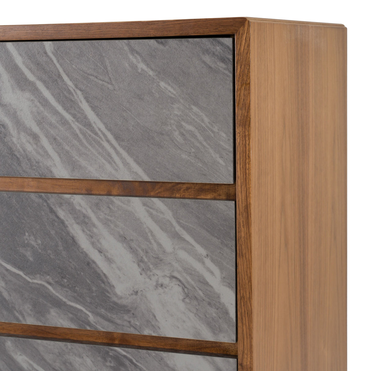   Volcanic Slate 5-Drawer Chest | Oroa.com