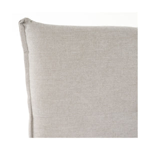 Gray Tufted Bed | OROA Modern Dysart | Oroa.com