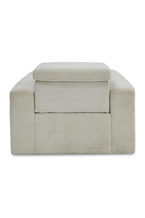 Beige Power Recliner Lounge Chair | OROA Modern Gering | Oroa.com