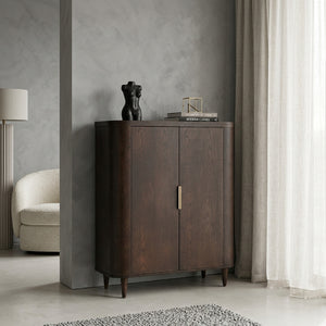   Oak 2-Door Tall Sideboard | Oroa.com
