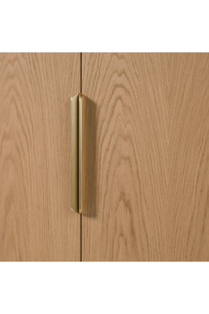 Oak 2-Door Tall Sideboard | OROA Modern Richmond | Oroa.com