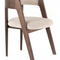 Rounded-Back Walnut Dining Chairs (2) | OROA Modern Vegas | Oroa.com