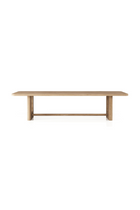 Trestle Base Oak Dining Table | OROA Modern Walz | Oroa.com
