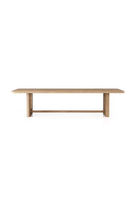 Trestle Base Oak Dining Table | OROA Modern Walz | Oroa.com