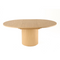 Round Oak Extendable Dining Table | OROA Modern Miami | Oroa.com