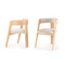 Wood Framed Curve Dining Chairs (2) | OROA Modern Washington | Oroa.com