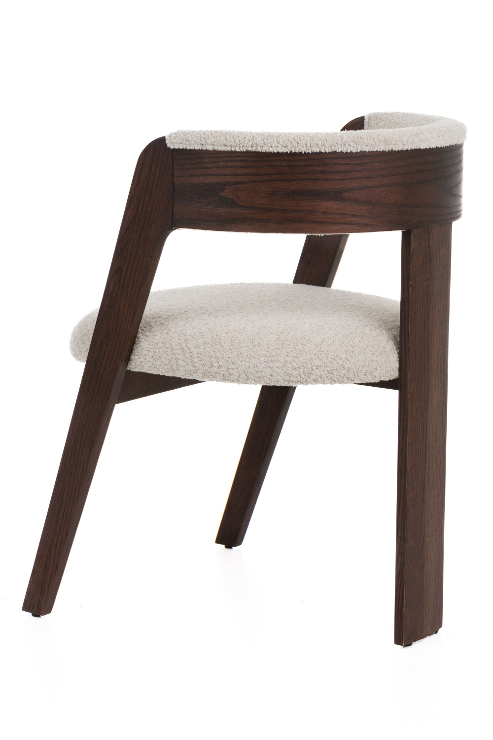 Wood Framed Curve Dining Chairs (2) | OROA Modern Washington | Oroa.com