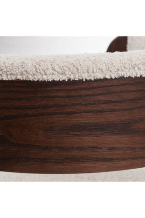 Wood Framed Curve Dining Chairs (2) | OROA Modern Washington | Oroa.com