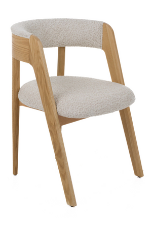 Rounded-Back Walnut Dining Chairs (2) | OROA Modern Vegas | Oroa.com