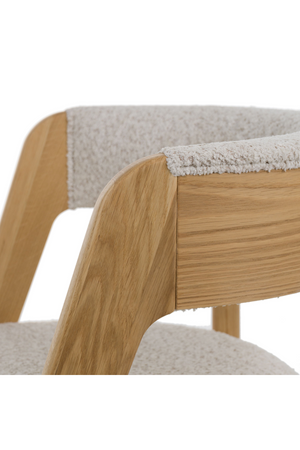 Rounded-Back Walnut Dining Chairs (2) | OROA Modern Vegas | Oroa.com