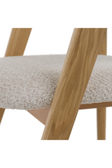 Rounded-Back Walnut Dining Chairs (2) | OROA Modern Vegas | Oroa.com