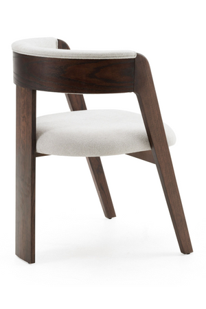 Wood Framed Curve Dining Chairs (2) | OROA Modern Washington | Oroa.com