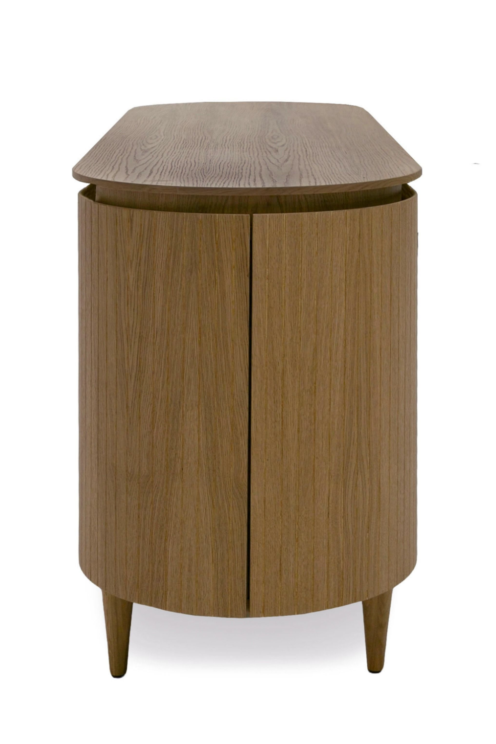 Oak 4-Door Oval Sideboard | OROA Modern Miami