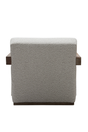 Oak-Framed Upholstered Lounge Chair | OROA Modern Rosen