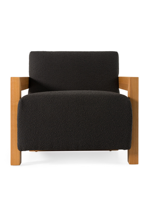 Oak-Framed Upholstered Lounge Chair | OROA Modern Rosen | Oroa.com