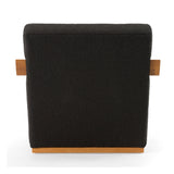 Oak-Framed Upholstered Lounge Chair | OROA Modern Rosen