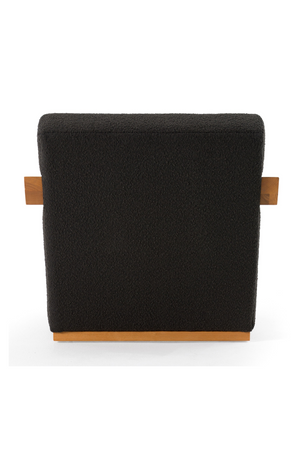 Oak-Framed Upholstered Lounge Chair | OROA Modern Rosen