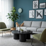 Oak Round Coffee Table | OROA Modern Babson | Oroa.com