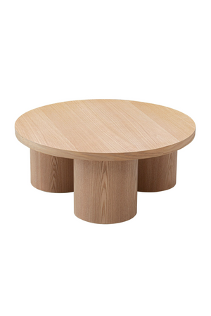 Oak Round Coffee Table | OROA Modern Babson | Oroa.com